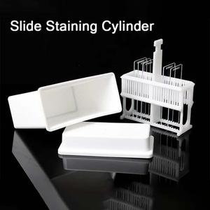 Jual 24 Slot Staining Jar Rack Kualitas Tinggi Rak Pewarnaan ...