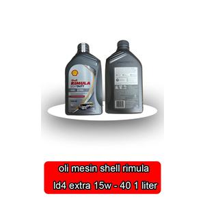 Jual oli mesin shell rimula ld4 extra 15w-40 15w40 1 liter - 68351 ...