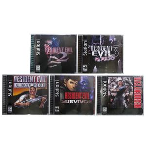 Jual PS1 Resident Evil Series With Full Manual Disc Copy Game Unlock ...