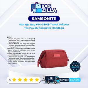 Jual SAMSONITE Storage Bag 674-08019 Travel Toiletry Tas Pouch