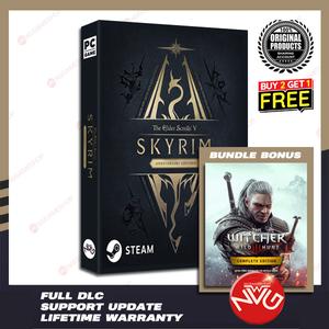 Jual The Elder Scrolls V Skyrim Anniversary Edition Pc Original (Best ...