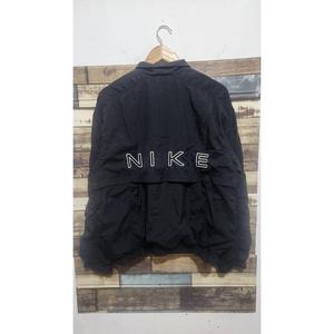 NIKE VINTAGE 90S SCRIPT BACKHIT WINDBREAKER JACKET BLACK SIZE L di  Cocovelly Id Tokopedia