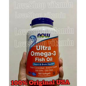 Jual NOW ULTRA OMEGA FISH OIL 100% ORIGINAL USA SUPER OMEGA 90