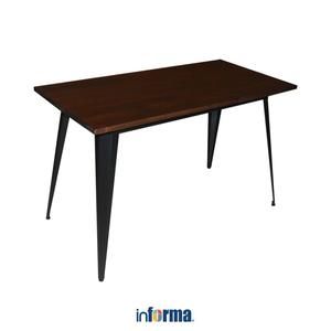 Promo Informa Lambeth Meja Makan - Hitam Dining Table Dinner Table Meja ...