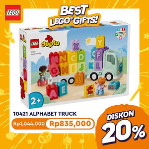 Building Duplo Discount Promo LEGO DUPLO Town 10421 Alphabet Truck