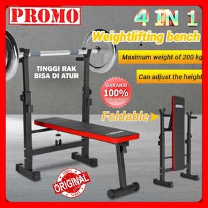 Jual WALTER SPORTS BANGKU BENCH PRESS MULTIFUNGSI MURAH ALAT