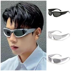 Jual FG Kacamata Steampunk Hitam Cyberpunk Hip Hop Punk Gaya Retro ...