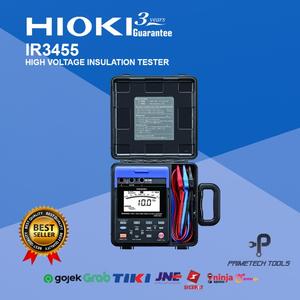 Jual HIOKI IR3455 HIGH VOLTAGE INSULATION TESTER 5KV ORIGINAL JAPAN ...
