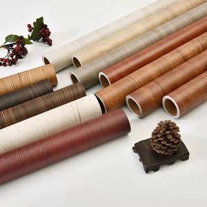 Jual Wood Grain PVC Stickers For Wardrobe Cupboard Table Furniture ...