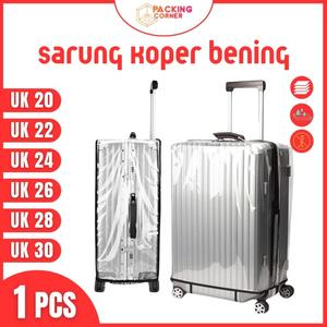 Jual NB_09 Sarung Pelindung Cover Koper Bening Transparan 20 22 24