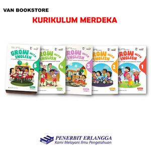 Jual NEW Grow With English SD Kelas 1 2 3 4 5 - Kurikulum Merdeka ...