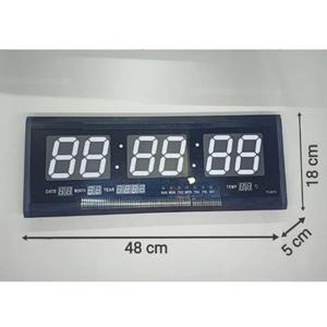 Jual Jam Digital Dinding Digital Led Merah & Hijau Tl-4819 Size Jumbo ...