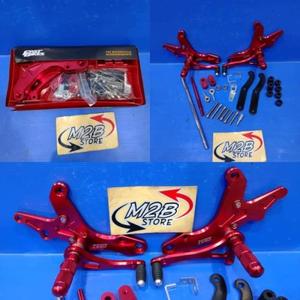 Foot Step Images Color:red Jual Underbond Underbone footstep jupiter mx king New Old CNC Merah Red ...