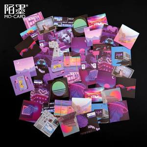 Purple Led Sticker Jual Lolede Purple Series Stickers Aesthetic Stickers Decorative - Kota ...