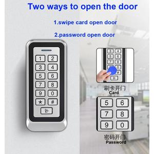Jual Ip66 Waterproof Backlight Rfid Metal Door Access Control Reader ...