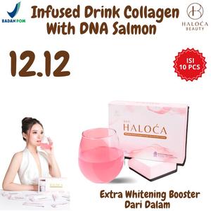 Jual [ HALOCA BEAUTY ] Hallowica Infused Drink Collagen With DNA Salon ...