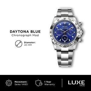 Jual Seiko Daytona Blue VK63 - Kota Administrasi Jakarta