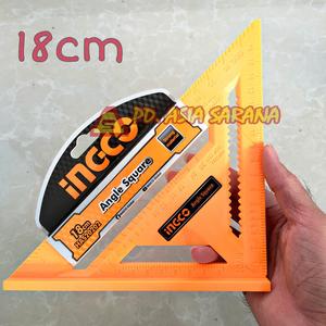 Siku Pada Rafter Jual Rafter Speed Square 18cm INGCO HAS20202 Penggaris Segitiga Siku ...