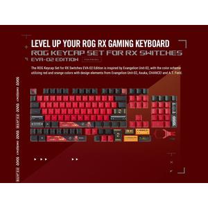 Jual ASUS ROG KEYCAP SET FOR RX SWITCHES EVA-02 EDITION - Jakarta 