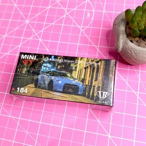 Jual BARU MINI GT LBWK LB WORKS NISSAN GTR R35 LIGHT BLUE MACAU ...