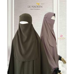 Jual [Best Quality] Jilbab Syar'I Cutting U Long Khimar Nadeen By ...
