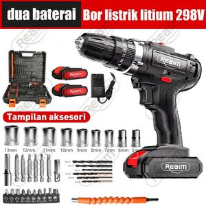 Jual REAIM Bor Listrik Bor Listrik Tanpa Kabel Bor Listrik Tanpa Kabel ...