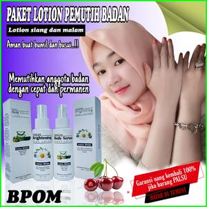 Jual Paket lotion siang dan malam pemutih seluruh tubuh permanen ...