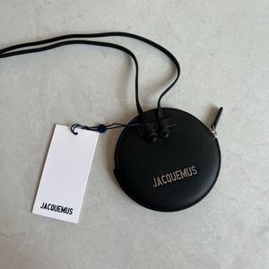 Promo Jacquemus le pitchou mini round bag in black shw Cicil 0% 3x