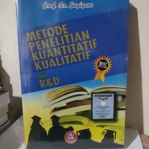 Jual Obral Metode Penelitian Kuantitatif Kualitatif Dan RD By Sugiyono ...