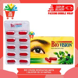 Jual Baru BIO VISION KESEHATAN MATA 1 BLISTER ISI 10 KAPSUL / BIOVISION ...