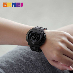 Promo SKMEI Jam Tangan Digital Sporty Pria 1304 Hitam Jakarta Barat Ramayana Center Tokopedia