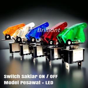Jual ^-^ SAKLAR / SWITCH ON OFF MODEL PESAWAT - Kota Surabaya ...