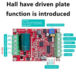 Jual DC 9-60V 400W Brushless Hall DC Motor Driver BLDC 3 Phase DC ...