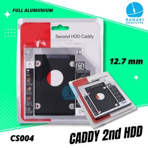 Jual Casing HDD Caddy 12.7 mm Tebal Untuk pengganti DVD Laptop - Kota ...