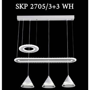 Jual Lampu gantung ruang tamu minimalis hias SKP 2705 WH - Kota Bekasi