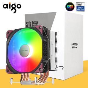 Jual Aigo CPU Cooler 6 Heat Pipes 4 Pin PWM RGB FAN 120MM PC Quiet Heat ...