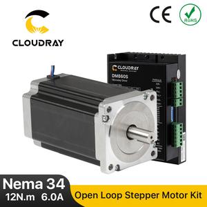 Jual Cloudray Nema 34 Open Loop Stepper Motor Driver Kit 12N.m 6.0A ...