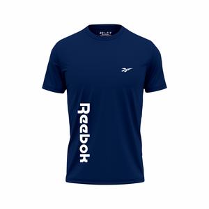 Jual Baju olahraga warna biru bahan dryfit milano size M-L-XL-XXL