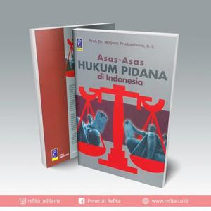 Jual original buku asas asas hukum pidana di indonesia oleh - Jakarta ...