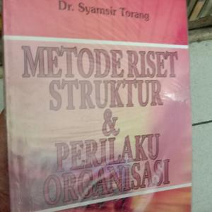 Jual METODE RISET STRUKTUR DAN PRILAKU ORGANISASI - Jakarta Barat ...