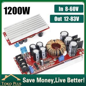 Jual Step Up 1200W 20A DC Boost Converter Power Supply Module Charger ...