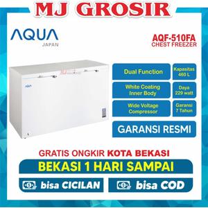 Jual SLA AQUA AQF 500 GC CHEST FREEZER BOX 488 L LEMARI PEMBEKU 488 ...