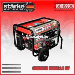Jual STARKE GFH5900 E Mesin Genset Bensin 3000watt Generator Set GFH 5 ...