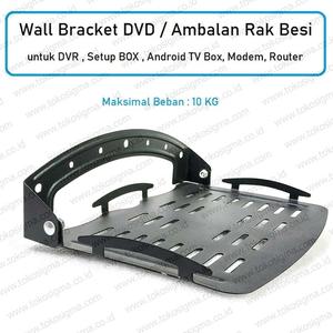 Jual Bebas Ongkir Ambalan Rak Besi Bracket DVD DVR CCTV Rak Dinding ...