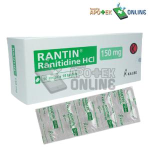 Jual RANTIN 150MG STRIP 10 TABLET - Kota Semarang - Apotek Peterongan ...