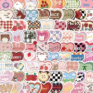 ministar 100 pcspack cat bunga memo buku harian stiker paket kawaii scrapbooking stiker