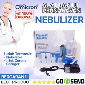 Jual [COD] Alat Terapi Uap Asma Pernapasan Ultrasonic Inhale Nebulizer ...