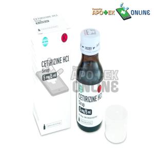 Jual CETIRIZINE SYRUP 60ML - Jakarta Pusat - Apotek Trijaya Kemayoran