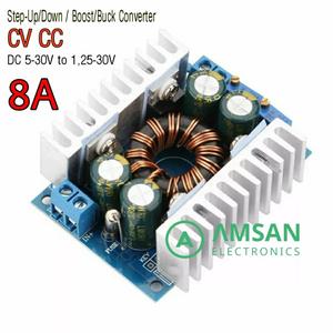 Jual DC Step-Up Down 8A Boost Buck Converter CV CC 5-30V to 1.25-30V ...
