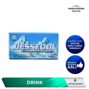 Jual JESSCOOL 6 TABLET EFFERVESCENT - Jakarta Pusat - Kimia Farma ...